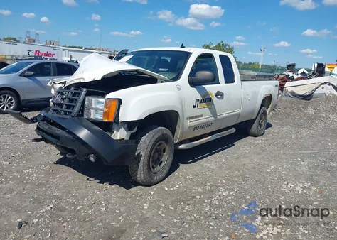 2007 GMC Sierra 2500Hd Sle1 from USA, damaged, VIN 1GTHK29K57E581943